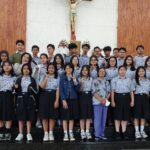 Koor SMA Budi Mulia Bogor di Gereja Paroki Keluarga Kudus Cibinong